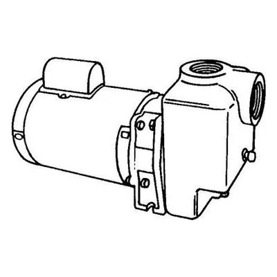 Burks 10WT5 WT Series Self Priming Pump 1 HP